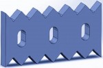 344,5x175x37 mm Scraper for Lindner Universo 2200